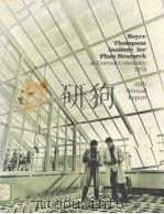 BOYCE THOMPSON INSTITUTE FOR PLANT RESEARCH AT CORNELL UNIVERSITY 1978 55TH ANNUAL REPORT PDF电子版封面