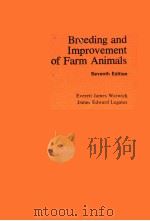 BREEDING AND IMPROVEMENT OF FARM ANIMALS PDF电子版封面 EVERETT JAMES WARWICK