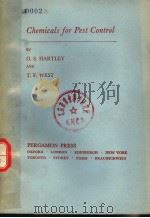 CHEMICALS FOR PEST CONTROL PDF电子版封面 G.S.HARTLEY T.F.WEST