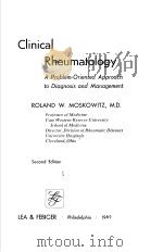CLINICAL RHEUMATOLOGY  SECOND EDITION   1982  PDF电子版封面  0812108477   