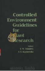CONTROLLED ENVIRONMENT GUIDELINES FOR PLANT RESEARCH（1979 PDF版）