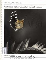 CUSTOMIZED BIOIOGY LABORATORY MANUAL THIRD EDITION PDF电子版封面 0697203573