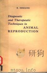 DIAGNOSTIC AND THERAPEUTIC TECHNIQUES IN ANIMAL REPRODUCTION PDF电子版封面 R.ZEMJANIS