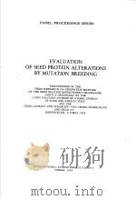 EVALUATION OF SEED PROTEIN ALTERATIONS BY MUTATION BREEDING（ PDF版）