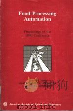 FOOD PROCESSING AUTOMATION（1990 PDF版）