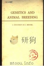 GENETICS AND ANIMAL BREEDING PDF电子版封面