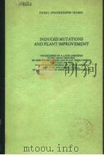 INDUCED MUTATIONS AND PLANT IMPROVEMENT PDF电子版封面