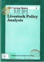 LIVESTOCK POLICY ANALYSIS PDF电子版封面 9291460036