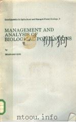 MANAGEMENT AND ANALYSIS OF BIOLOGICAL POPULATIONS（1980 PDF版）