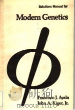 MODERN GENETICS PDF电子版封面
