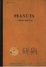 PEANUTS-CULTURE AND USES PDF电子版封面