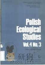 POLISH ECOLOGICAL STUDIES VOL.4 NO.3 PDF电子版封面