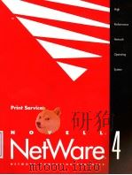 PRINT SERVICES NOVELL 1994 PDF电子版封面