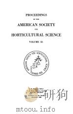 PROCEEDINGS OF THE AMERICAN SOCIETY FOR HORTICULTURAL SCIENCE  VOLUME 83（ PDF版）