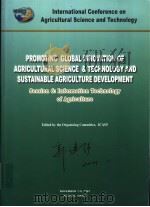 PROMOTING GLOBAL INNOVATION OF AGRICULTURAL SCIENCE & TECHNOLOGY AND SUSTAINABLE AGRICULTURE DEVELOP PDF电子版封面