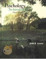 PSYCHOLOGY:AN INTRODUCTION PDF电子版封面 0673464474