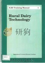 RURAL DAIRY TECHNOLOGY PDF电子版封面 9291460001 C.B.O'CONNOR