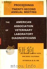 THE AMERICAN ASSOCIATION OF VETERINARY LABORATORY DIAGNOSTICIANS PDF电子版封面