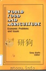 WORLD FOOD AND AGRICULTURE PDF电子版封面 088099066X