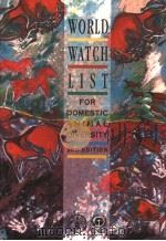 WORLD WATCH LIST FOR DOMESTIC ANIMAL DIVERSITY     PDF电子版封面     