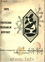 PESTICIDE RESEARCH REPORT 1972 1972 PDF电子版封面