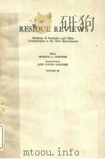RESIDUE REVIEWS VOLUME 69 1978 PDF电子版封面 0387903062 FRANCIS A.GUNTHER