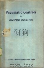 PNEUMATIC CONTROLS FOR INDUSTRIAL APPLICATION PDF电子版封面