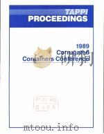 TAPPI PROCEEDINGS 1989 CORRUGATED CONTAINERS CONFERENCE PDF电子版封面