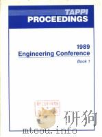 TAPPI PROCEEDINGS 1989 ENGINEERING CONFERENCE BOOK 1（ PDF版）
