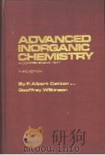ADVANCED INORGANIC CHEMISTRY THIRD EDITION A COMPREHENSIVE TEXT（ PDF版）