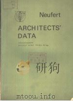 ERNST NEUFERT ARCHITECTS'DATA PDF电子版封面 0258965096