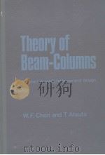 THEORY OF BEAM-COLUMNS VOLUME 1 IN-PLANE BEHAVIOR AND DESIGN PDF电子版封面 0070107548