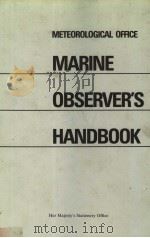 THE MARINE OBSERVER'S HANDBOOK 10TH EDITION PDF电子版封面 METEOROLOGICAL OFFICE