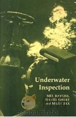 UNDERWATER INSPECTION 1988 PDF电子版封面 0419135405