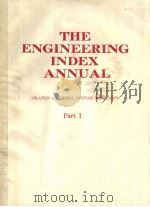 THE ENGINEERING INDEX ANNUAL 1988 VOLUME 87 PART 1 PDF电子版封面