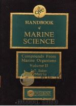HANDBOOK OF MARINE SCIENCE PDF电子版封面