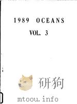 OCEANS'89 VOLUME 3 PDF电子版封面