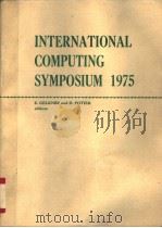 INTERNATIONAL COMPUTING SYMPOSIUM 1975（ PDF版）