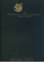 1986 WINTER SIMULATION CONFERENCE PROCEEDINGS（ PDF版）