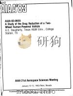 A STUDY OF THE DRAG REDUCTION OF A TWO-WHEEL HUMAN-POWERED VEHICLE（1983 PDF版）