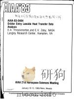 ORBITER ENTRY LEESIDE HEAT TRANSFER DATA ANALYSIS（1983 PDF版）