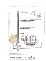 TREATMENT OF N-NITROSODIMETHYLAMINE CONTAMINATED WASTE WITH ACTIVATED CARBON 1976 PDF电子版封面
