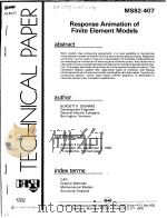 RESPONSE ANIMATION OF FINITE ELEMENT MODELS（ PDF版）