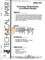 TECHNOLOGY MODERNIZATION AT LOCKHEED-GEORGIA（ PDF版）
