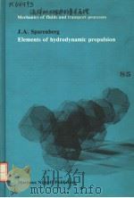 ELEMENTS OF HYDRODYNAMIC PROPULSION PDF电子版封面 9024728711 J.A.SPARENBERG