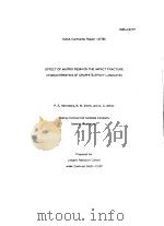 EFFECT OF MATRIX RESIN ON THE IMPACT FRACTURE CHARACTERISTICS OF GRAPHITE-EPOXY LAMINATES（ PDF版）