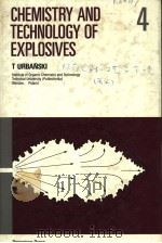CHEMISTRY AND TECHNOLOGY OF EXPLOSIVES  VOLUME 4（ PDF版）
