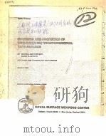 SYNTHESIS AND PROPERTIES OF TRISUBSTITUTED TRINITROBENZENES TATB ANALOGS 1983 PDF电子版封面