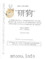 TECHNICAL REPORT BRL-TR-2672 A COMPUTATIONAL INVESTIGATION OF THE EFFECT OF SHIELDING IN MITIGATING 1985 PDF电子版封面