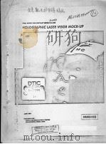 HOLOGRAPHIC LASER VISOR MOCK-UP     PDF电子版封面     